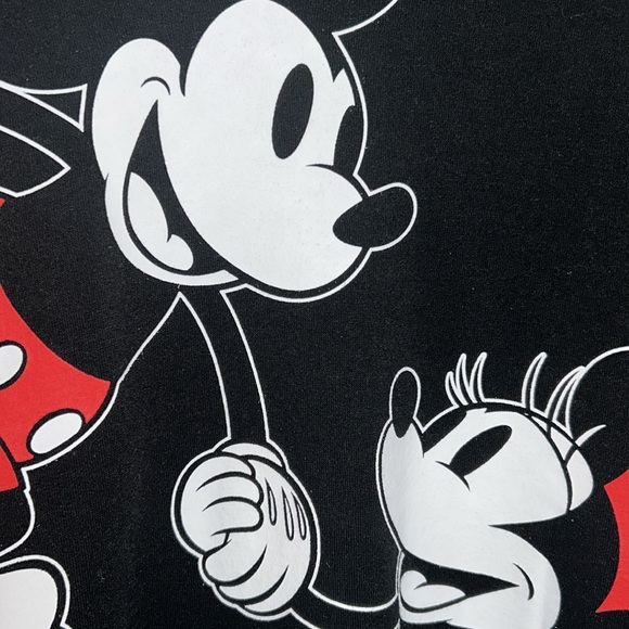 Disney Mickey & Minnie Black Sweater - Picture 3 of 6